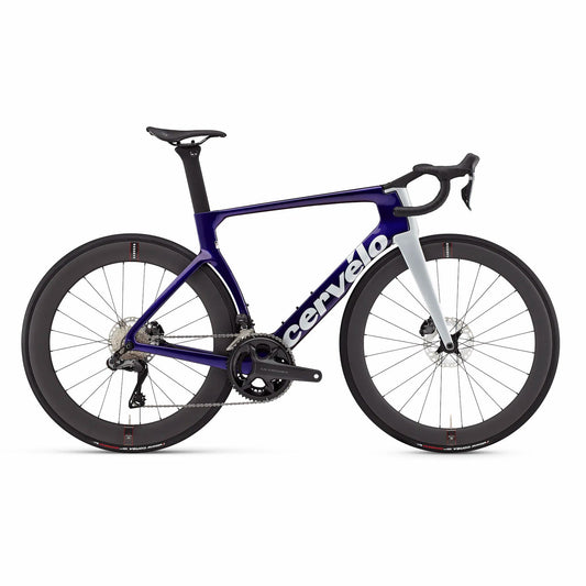 Cervélo S5, Shimano Ultegra Di2, 2023, Sapphire Ice (Purple)