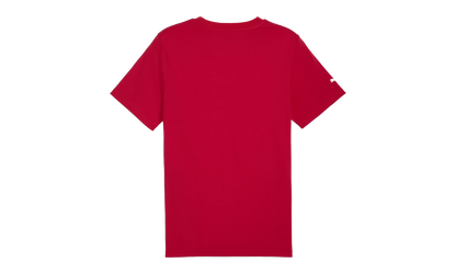 FERRARI RACE TONAL BIG SHIELD TEE "Red"