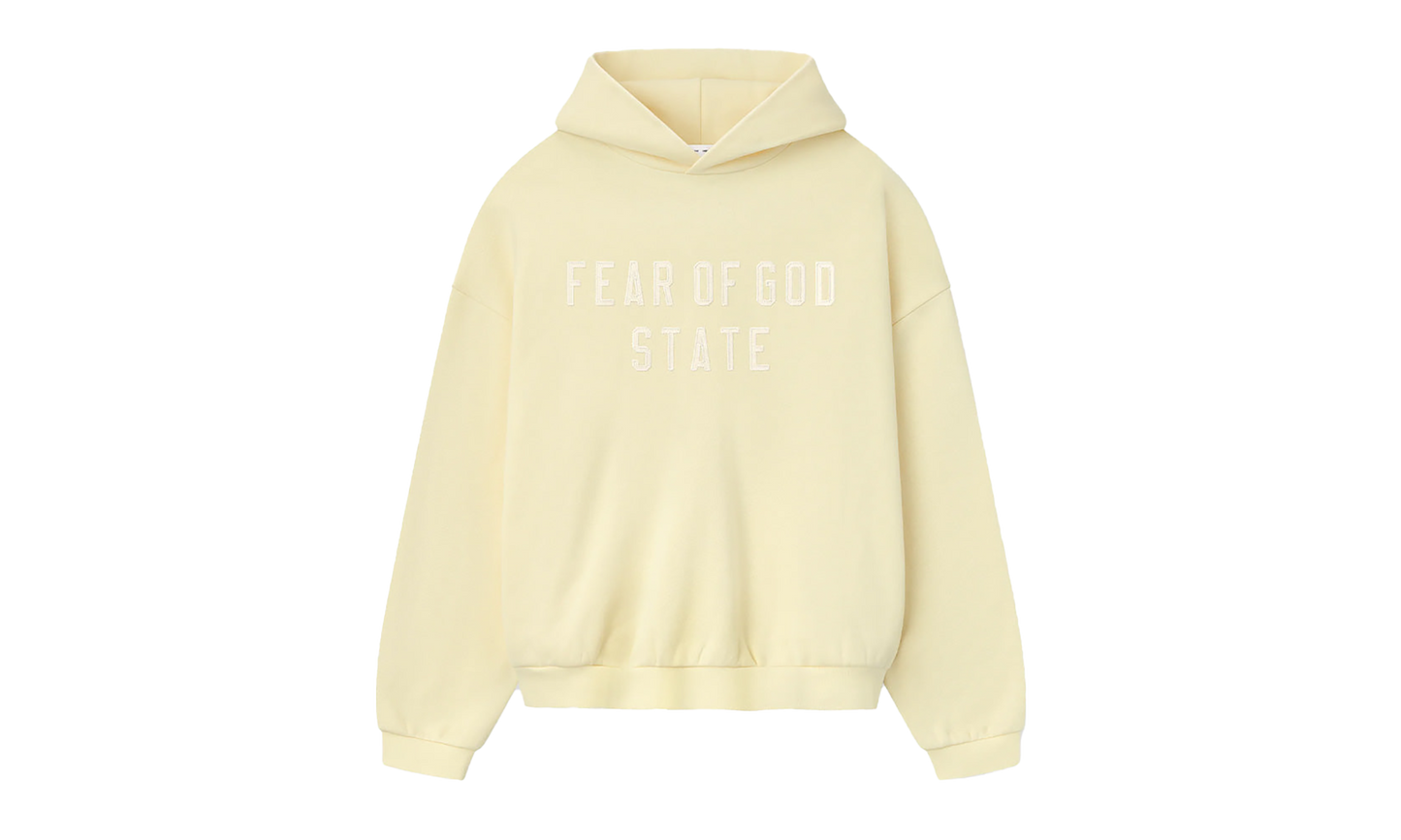 90's Pullover Hoodie "Garden Yellow"
