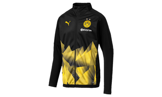 BVB BORUSSIA DORTMUND INT'L STADIUM JACKET WITH EVONIK "Yellow"