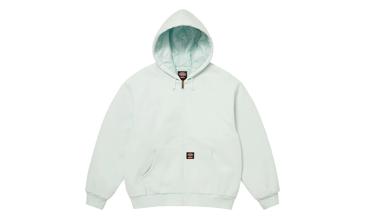 Dickies® Quilted Lined Zip Up Hooded Sweatshirt "FW 25 - Pale blue"