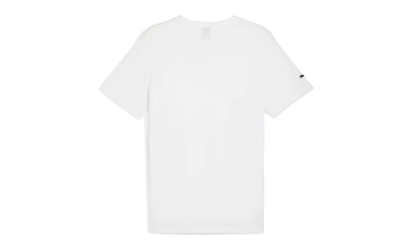 FERRARI RACE TONAL BIG SHIELD TEE "White"