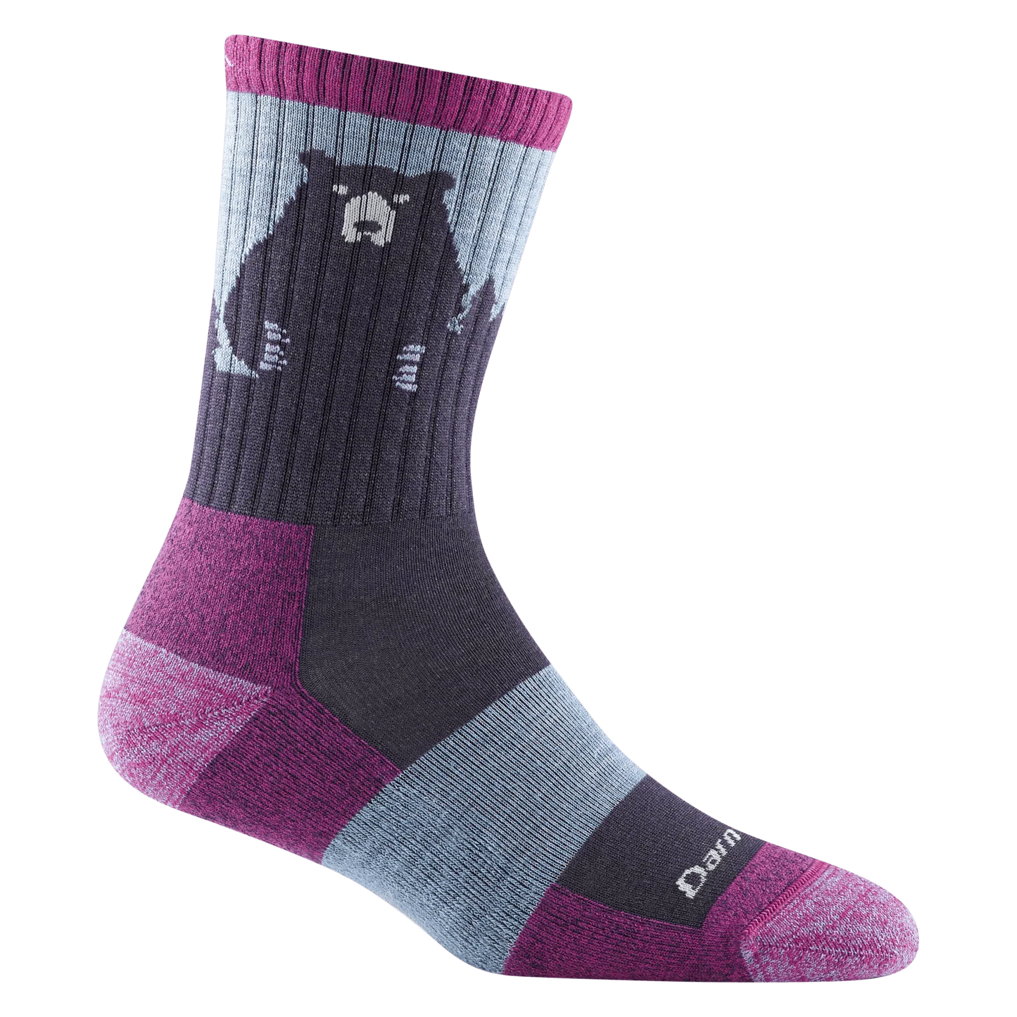 Darn Tough Bear Town Micro Crew Lightweight Hiking Sock - Women's