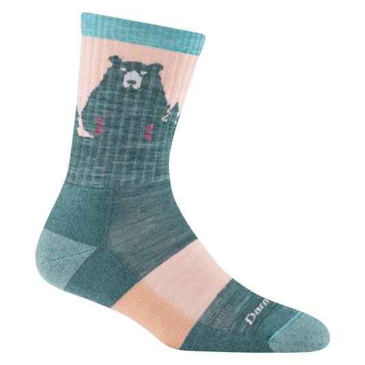 Darn Tough Bear Town Micro Crew Lightweight Hiking Sock - Women's