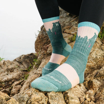 Darn Tough Bear Town Micro Crew Lightweight Hiking Sock - Women's