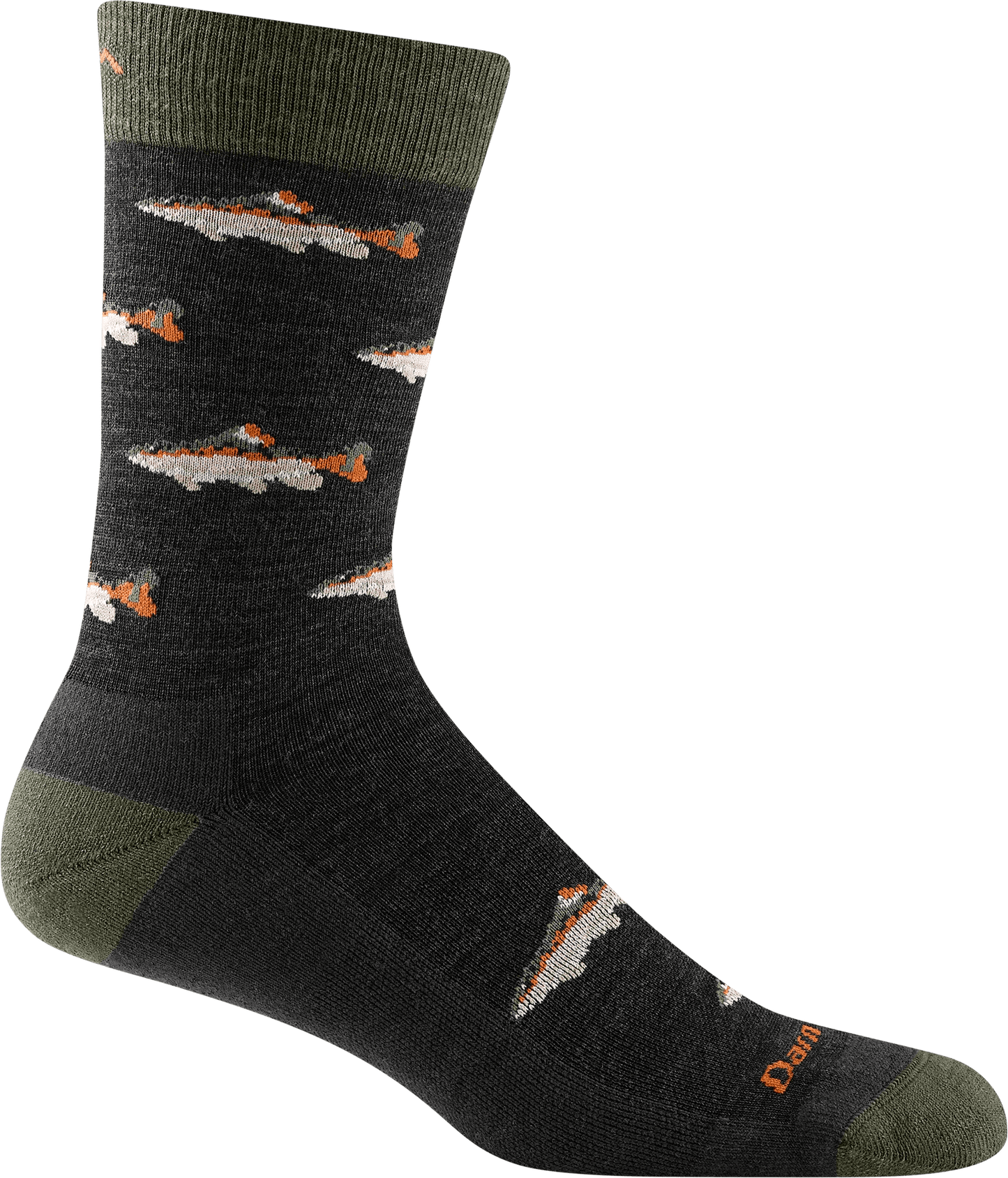 Darn Tough Spey Fly Crew Lightweight Lifestyle Sock - Men's