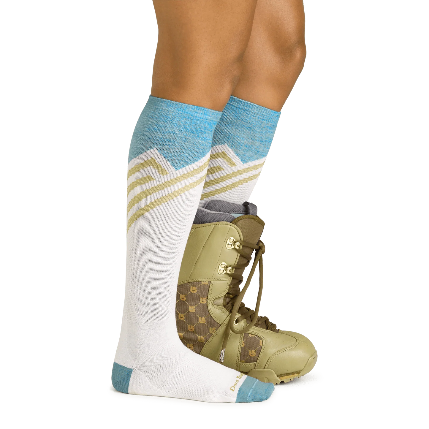 Darn Tough Peaks Over-The-Calf Ultra-Lightweight Ski/Snowboard Sock - Women's