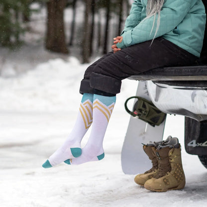 Darn Tough Peaks Over-The-Calf Ultra-Lightweight Ski/Snowboard Sock - Women's