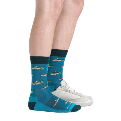 Darn Tough Spey Fly Crew Lightweight Lifestyle Sock - Men's