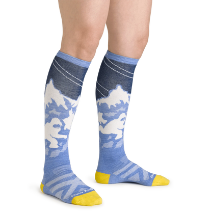 Darn Tough Yeti Over-the-Calf Lightweight Ski & Snowboard Sock - Women's