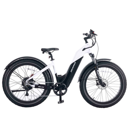 Denago Fat Model 1st eBike, 750 Watt, Fat Tire, White