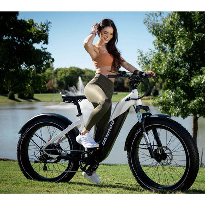 Denago Fat Model 1st eBike, 750 Watt, Fat Tire, White