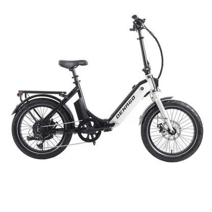Denago Folding 1 ST E-Bike, 500 Watt, Low Step, Grey with Black, One Size