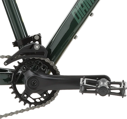 Diamondback Line 24" Youth Mountain Bike, Dark Green, Sram 8 Speed