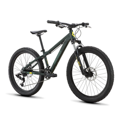 Diamondback Line 24" Youth Mountain Bike, Dark Green, Sram 8 Speed