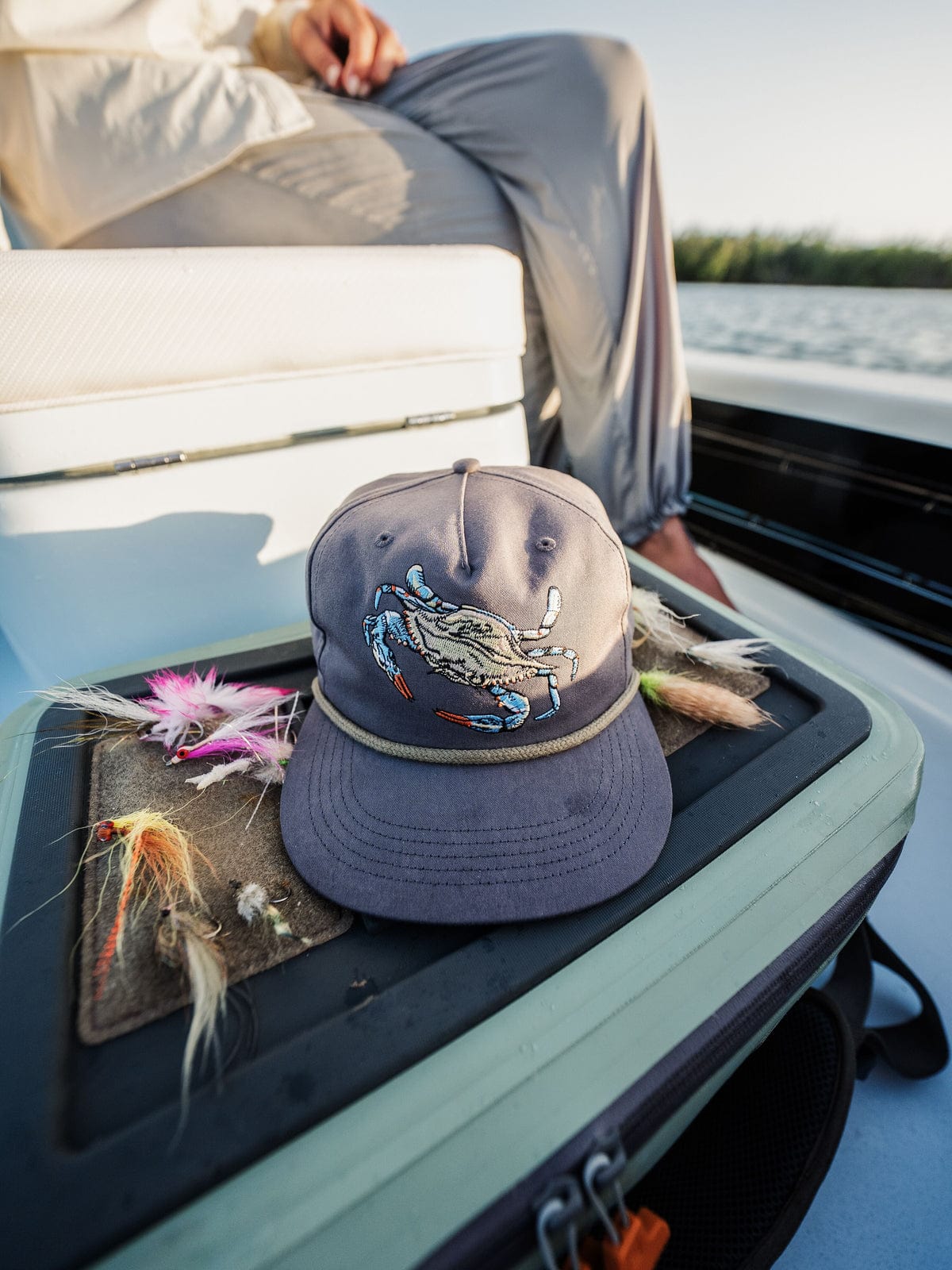 Duck Camp Blue Crab Hat
