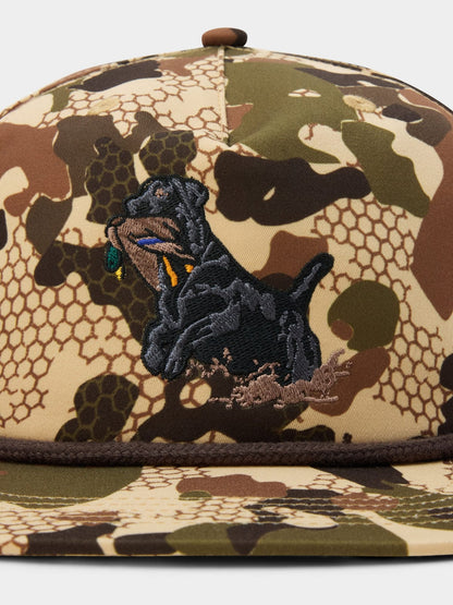 Duck Camp Grandpa Black Lab Hat