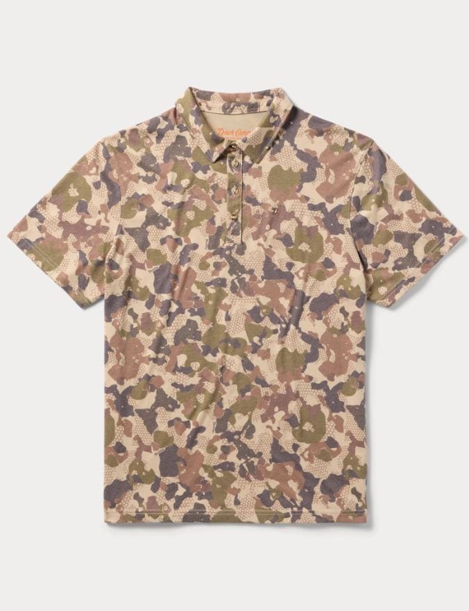 Duck Camp Men's Essential Drirelease Polo in Wetland