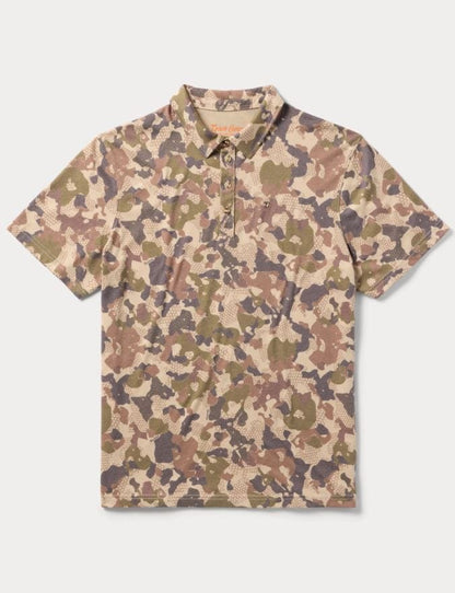 Duck Camp Men's Essential Drirelease Polo in Wetland