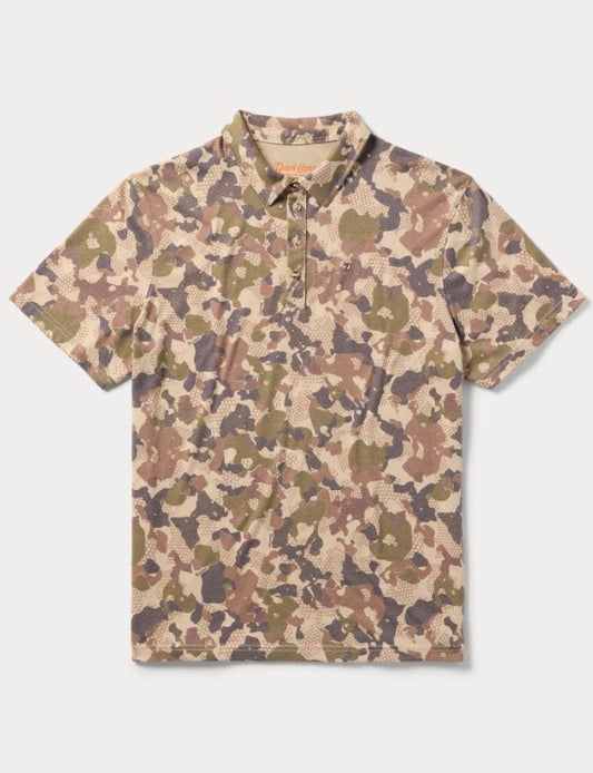 Duck Camp Men's Essential Drirelease Polo in Wetland