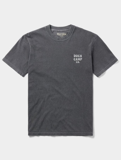 Duck Camp Men's Skip Work T-Shirt in Pepper
