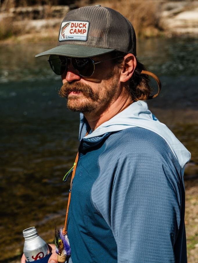 Duck Camp Trout Camp Gulf Trucker in Moss