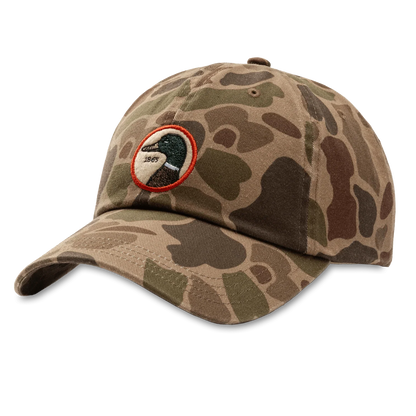 Duck Head Circle Patch Twill Hat