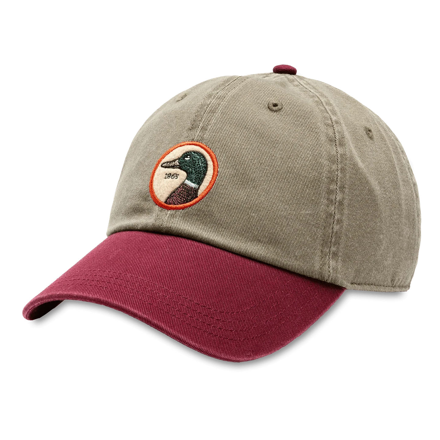 Duck Head Circle Patch Twill Hat