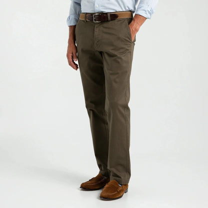 Duck Head Classic Fit Gold School Chino Dark Olive - Men's