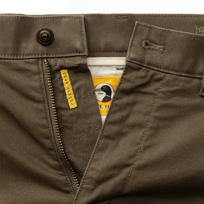 Duck Head Classic Fit Gold School Chino Dark Olive - Men's