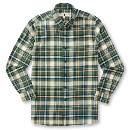 Duck Head Cotton Flannel Sport Shirt Stoker Plaid - Men's