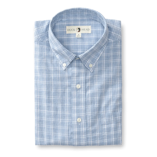 Duck Head Cotton Slub Sport Shirt - Men's