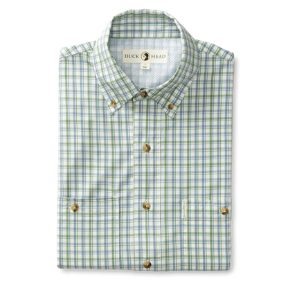 Duck Head Dickson Plaid Performance Guide Shirt - Men's