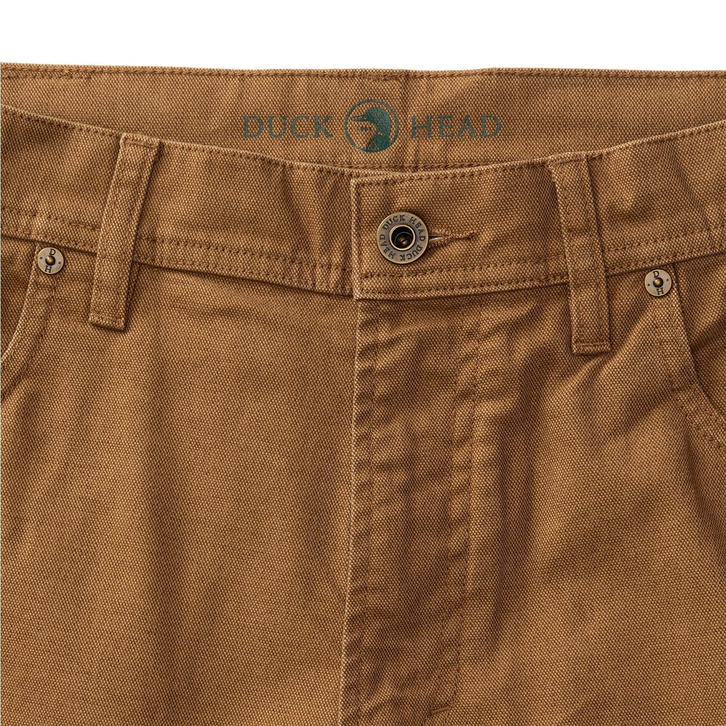Duck Head Field Canvas Five-Pocket in Bucksin - Men's