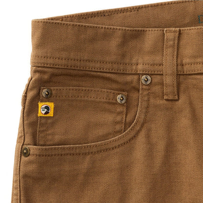 Duck Head Field Canvas Five-Pocket in Bucksin - Men's