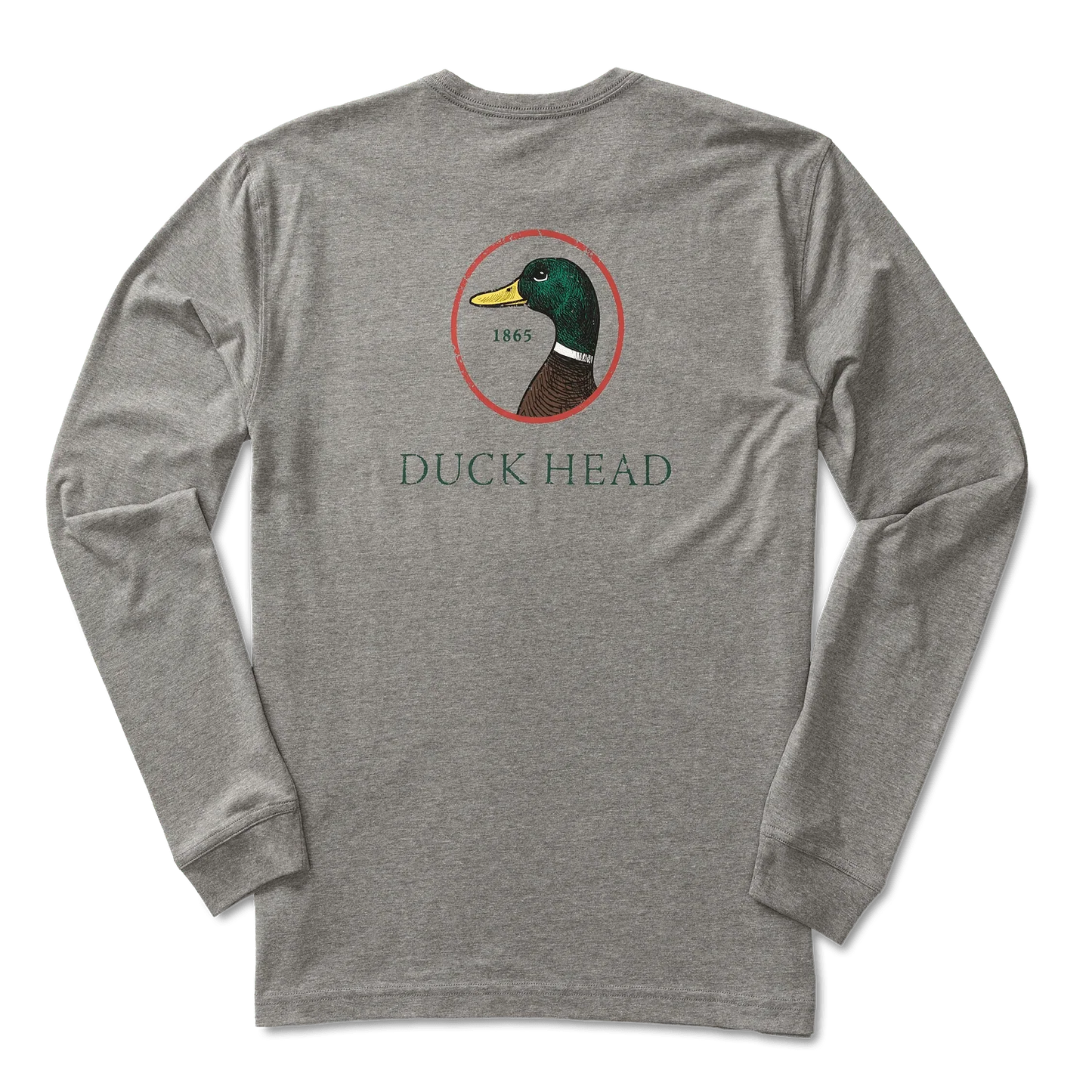 Duck Head Logo Long Sleeve T-Shirt - Men's
