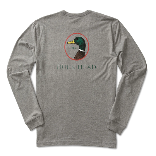 Duck Head Logo Long Sleeve T-Shirt - Men's