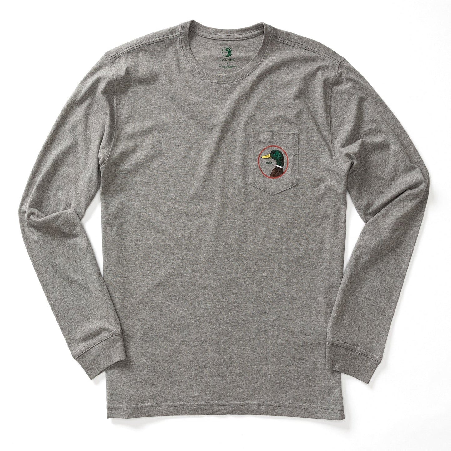 Duck Head Logo Long Sleeve T-Shirt - Men's