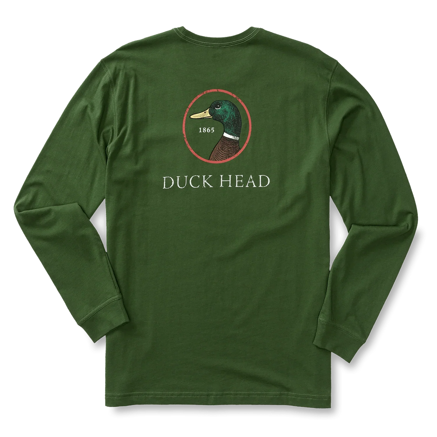 Duck Head Logo Long Sleeve T-Shirt - Men's