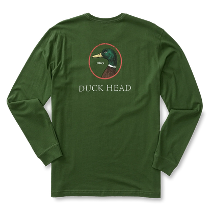 Duck Head Logo Long Sleeve T-Shirt - Men's