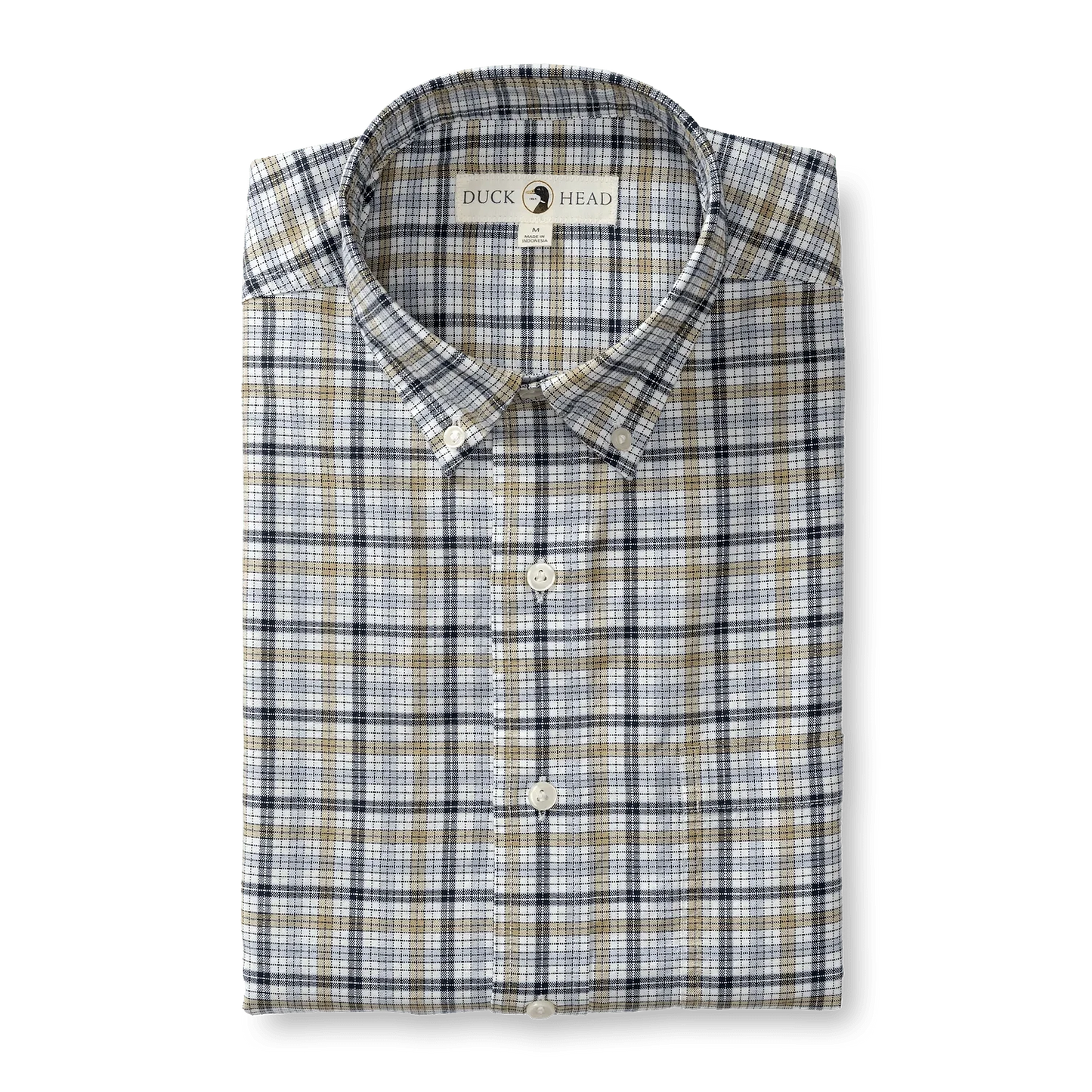 Duck Head Longsleeve Cotton Oxford Russel Plaid - Men's