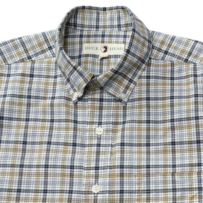Duck Head Longsleeve Cotton Oxford Russel Plaid - Men's