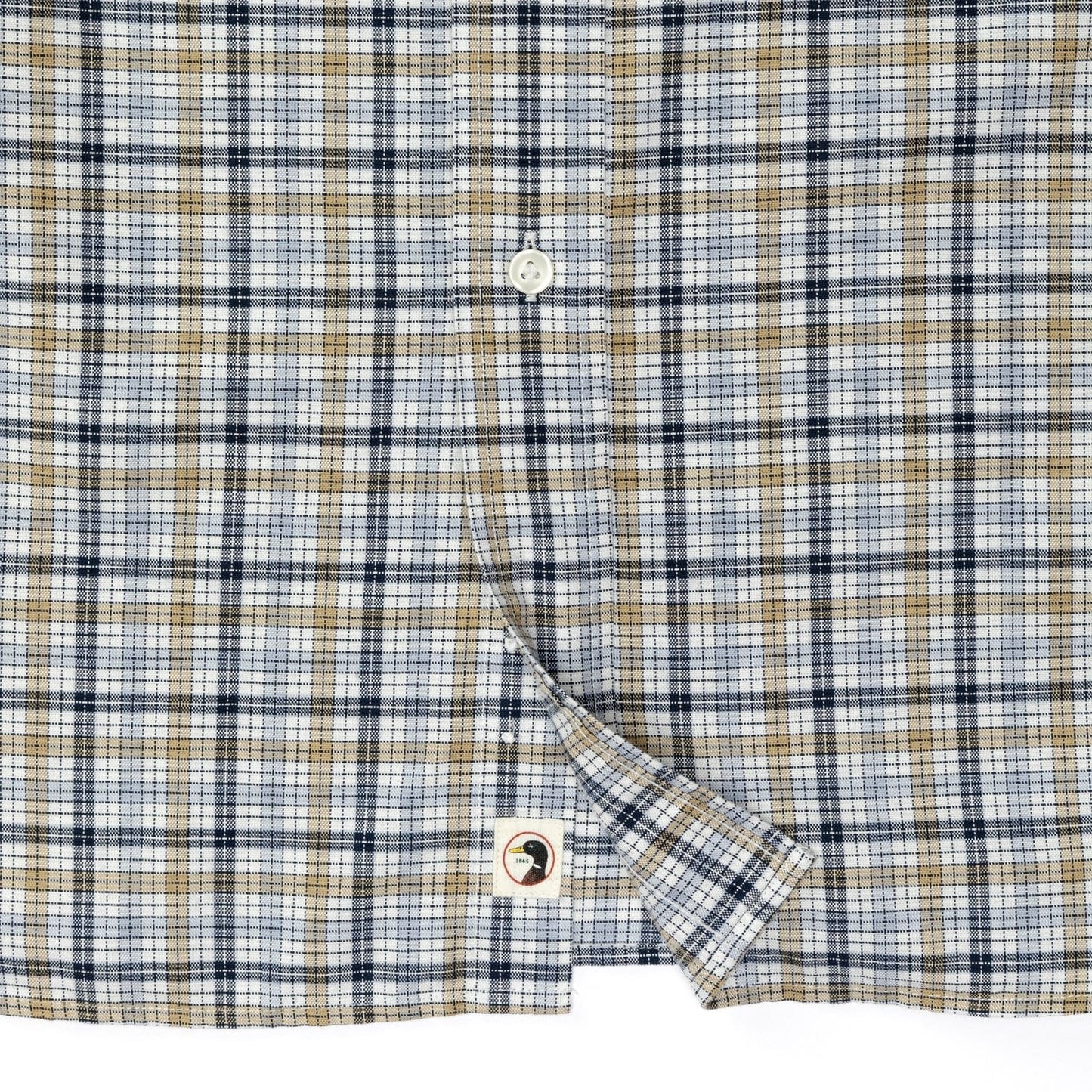 Duck Head Longsleeve Cotton Oxford Russel Plaid - Men's