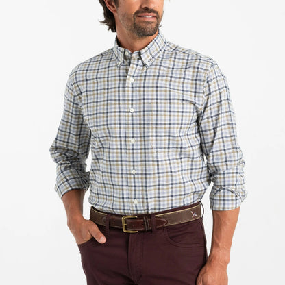 Duck Head Longsleeve Cotton Oxford Russel Plaid - Men's