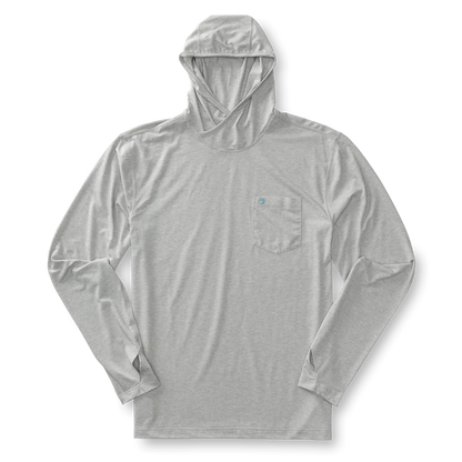 Duck Head Longsleeve Windward Performance Hooded T-Shirt - Men's
