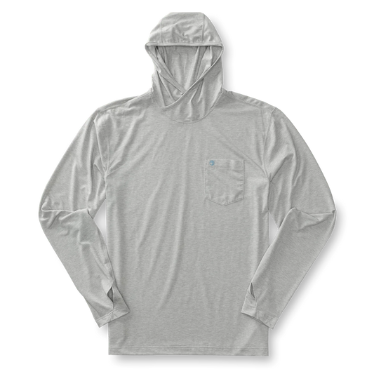 Duck Head Longsleeve Windward Performance Hooded T-Shirt - Men's