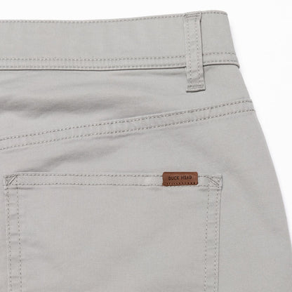 Duck Head Shoreline Twill 5-Pocket Pants in Limestone Grey - Men's