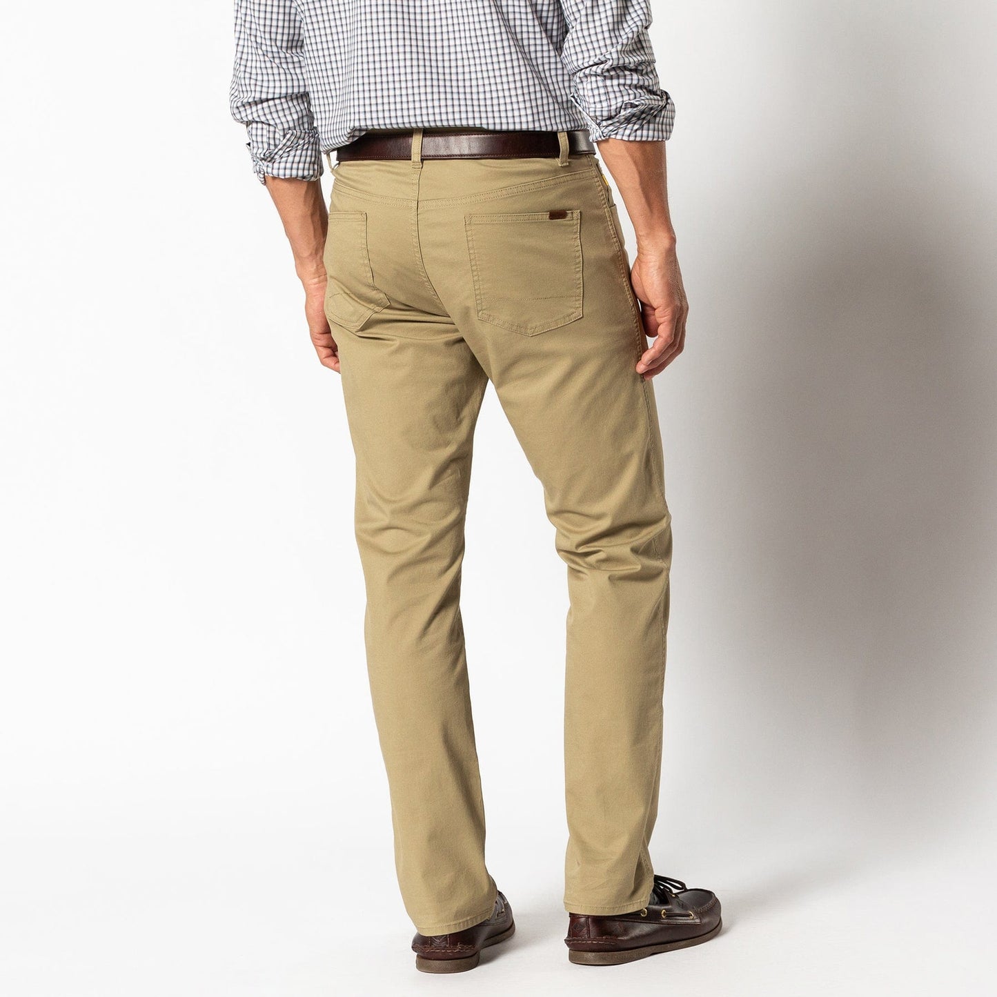 Duck Head Men's Shoreline Five-Pocket Pant in Woodland Khaki
