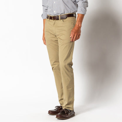 Duck Head Men's Shoreline Five-Pocket Pant in Woodland Khaki