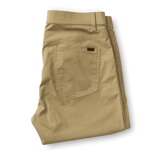 Duck Head Men's Shoreline Five-Pocket Pant in Woodland Khaki
